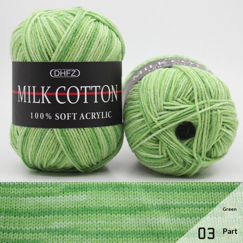 Milk Acrylic Yarn Crochet Yarn For Knitting Wool Yarn Hand Knitted Yarn To Knit Blanket Crocheted Thread