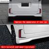 Front Rear Bumper Fog Light Lamp Frame Decoration Cover Trim ABS Chrome Accessories For Suzuki Spacia  MK54S MK94S 2024 20