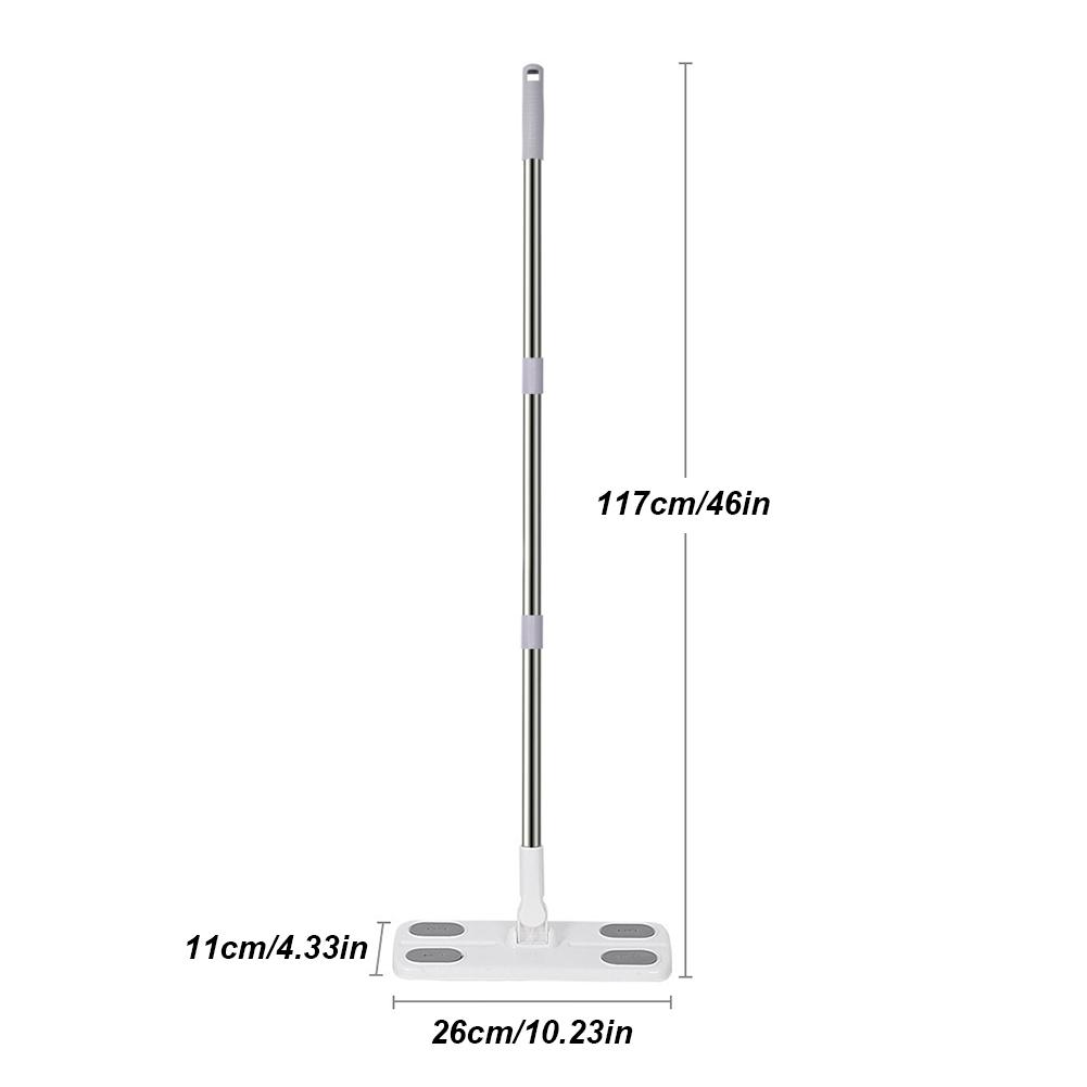 360 Degree Rotation Dust Mop With Disposable Mop Pad Cleaning Mop Sweeper Static For Hardwood Laminate Tile Floor Cleaning