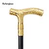 Złoty orzeł głowa kwiat Totem Relief laska moda kijki trekkingowe dżentelmen pastorał gałka laska 93cm