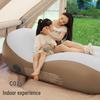 Longchan Portable Inflatable Outdoor Lounge Sofa with Foot Pump