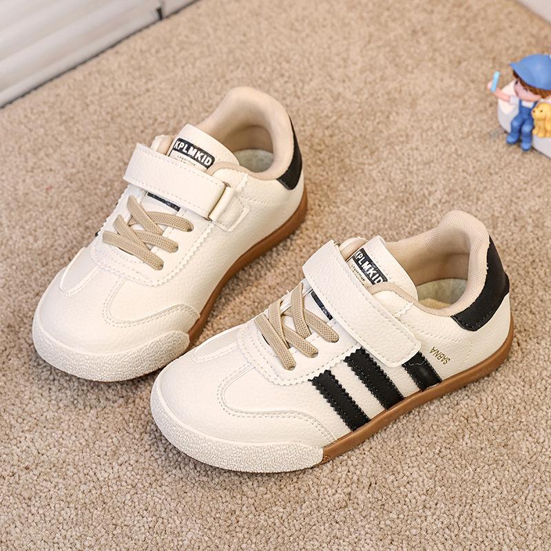 Children's Sports Shoes 2025 Spring and Autumn New Girls Soft-soled Casual Shoes Medium and Older Children's Non-slip German Training Shoes Boys' S