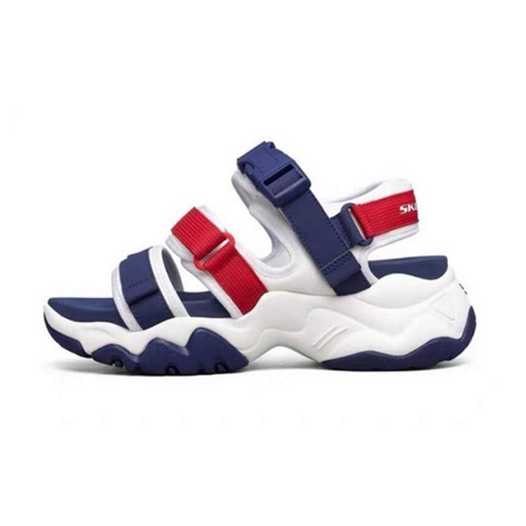 (WMNS) Skechers D Lites 3.0 Sandals Blue Women s 66666302-WNVR EU 35
