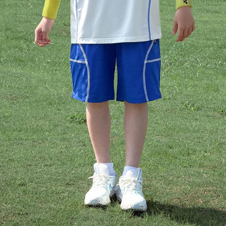 Summer Boys Thin Loose Sports Shorts - Trendy, Versatile Five-Point Pants for Kids 130 cm