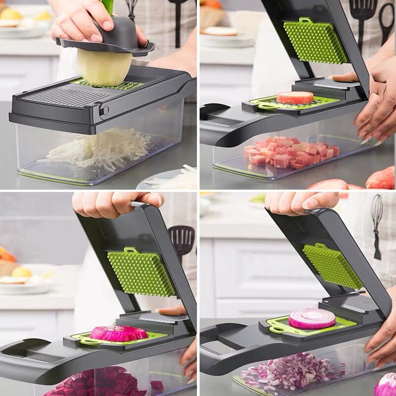 Meizhiko Multi-functional Vegetable Chopper & Slicer