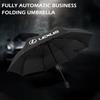 Umbrella For Lexus GS300 IS250 CT200H NX300 NX200t ES250 Windproof Automatic Umbrella Rain Gift Parasol Travel Car Umbrella