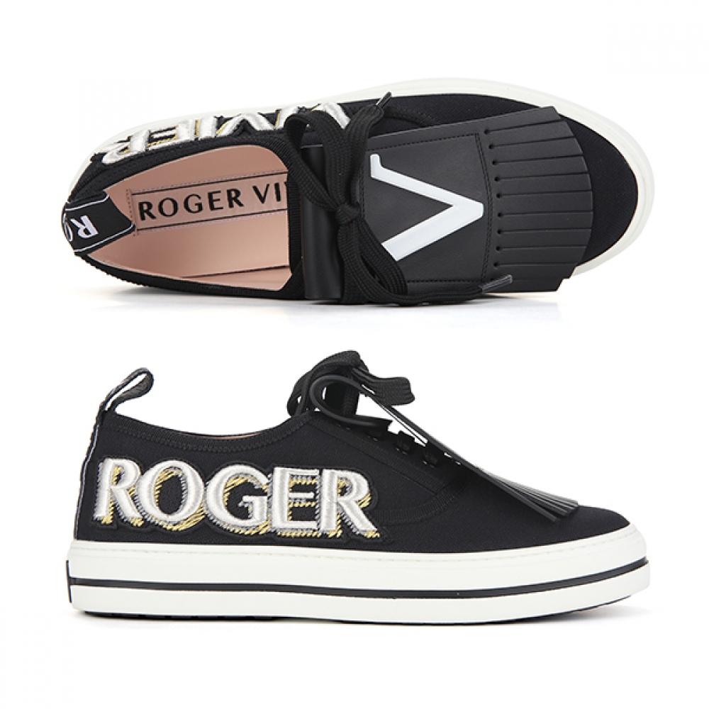

Roger Vivier Rvw40328330 Nri B999 Colme Vivier Rv Patch Sneakers RVW40328330 NRI B999 (37.5)