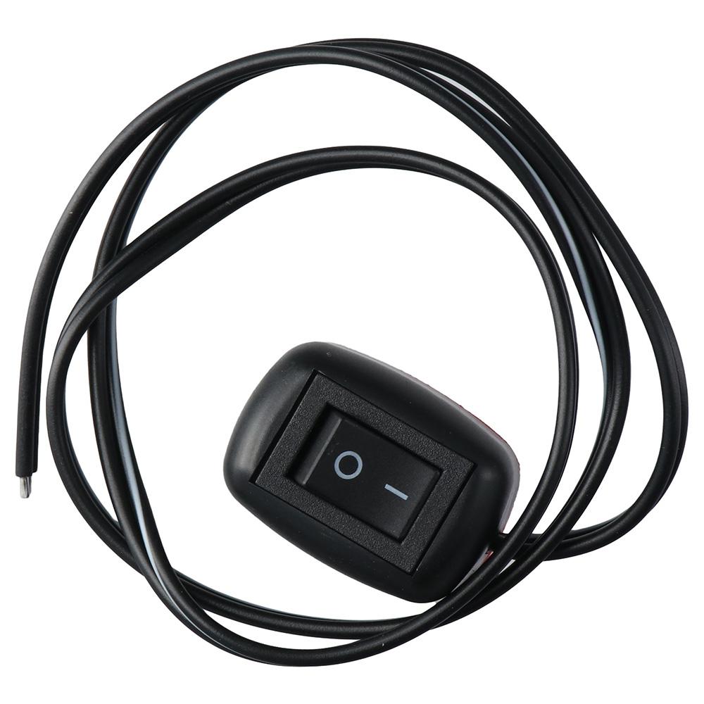 ON/Off DC12V Paste Type Switch Water Drop Shape SPST Rocker Switch Various Lamps