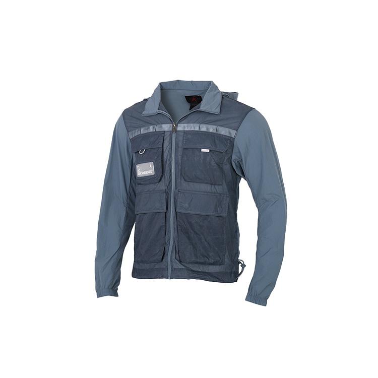 Air Jordan 23 Engineered Zipper Cardigan Jacket Dark Blue Men s CK8936-033 S