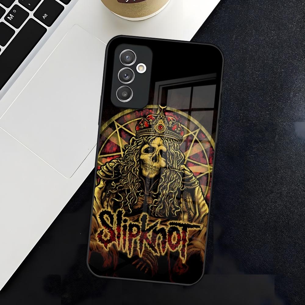 S-Slipknot Popular Band Phone Case for Samsung A15 A25 A35 A55 A14 A12 A22 A32 A52 A11 A21 A31 A51 A05 A24 A34 A54 A13 23 A33 A5