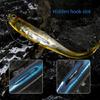 6Pcs Soft Silicone Baits Floating Fishing Lure Fork Tail Swimbaits Lures Soft Artificial Baits Fishing Tackles Enduring