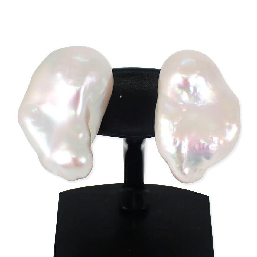 

[New] Pt900 Freshwater Pearl Stud Earrings/j33-10