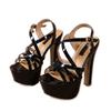 Steel Pipe Fashion Show Platform High Heeled Sandals - European & American Style, Waterproof, Absolutely Beautiful.