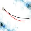 Professional 5.5x2.5mm Power Socket Threaded Female Connector Adapter Replacement for Electronics Office Equipment