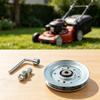 Lawn Mower Idler Pulley Replacement Kit Compatible with Models 593787801 532173902 146763 Y155H107RBA LZ11577 for Belt Stability