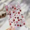 Cartoon Colorful Pony Nail Stickers DIY Nail Stickers Nail Decorations Accessories Year Of The Horse Nail Appliques Art Sticker