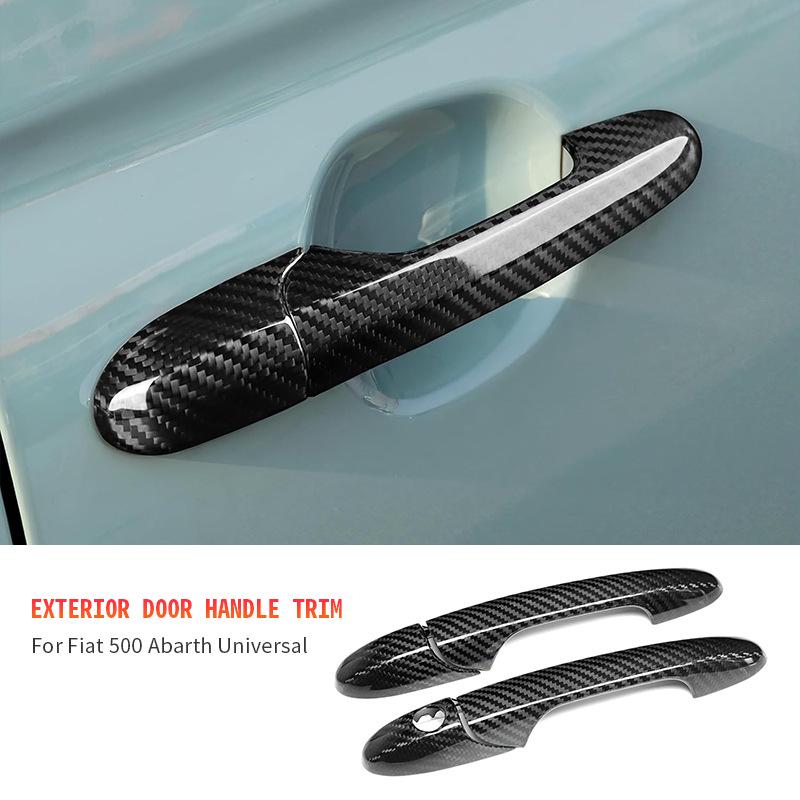 Fiat 500 Universal Door Handle N-FYT-363 Carbon Fiber