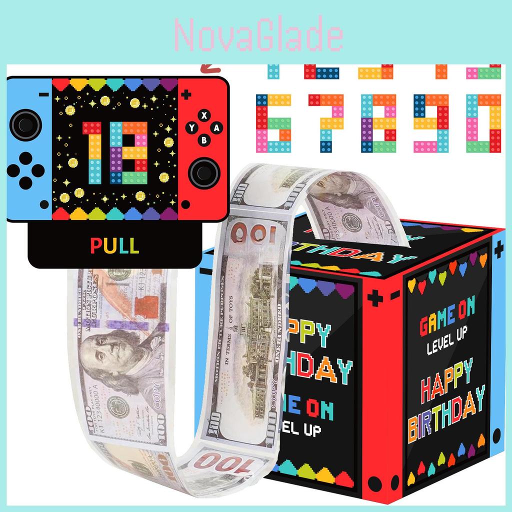 Game Console Digital Sticker Gift Box For Birthday Party Decor And Celebration Atmosphere