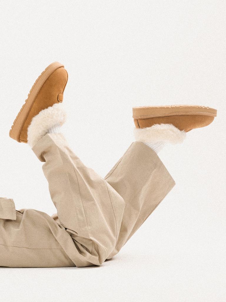 Florida Studio Polymers Turn-Up Fur Slippers Fl2425