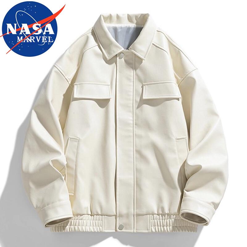 NASA MARVEL Men's Loose Fit Bomber Jacket