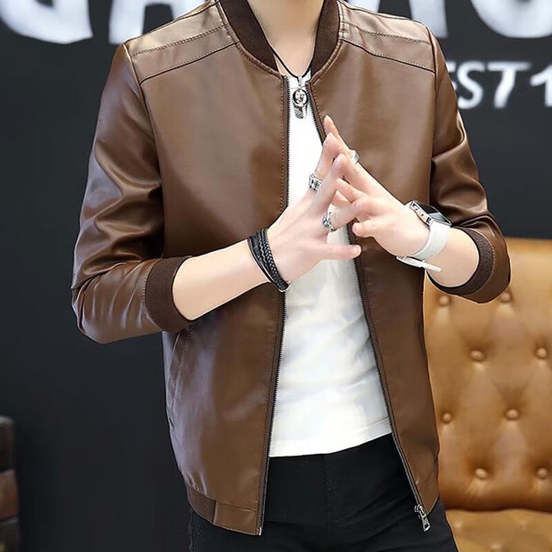 Pierre Cardin Men's Ribbed Stand-Collar Casual Jacket