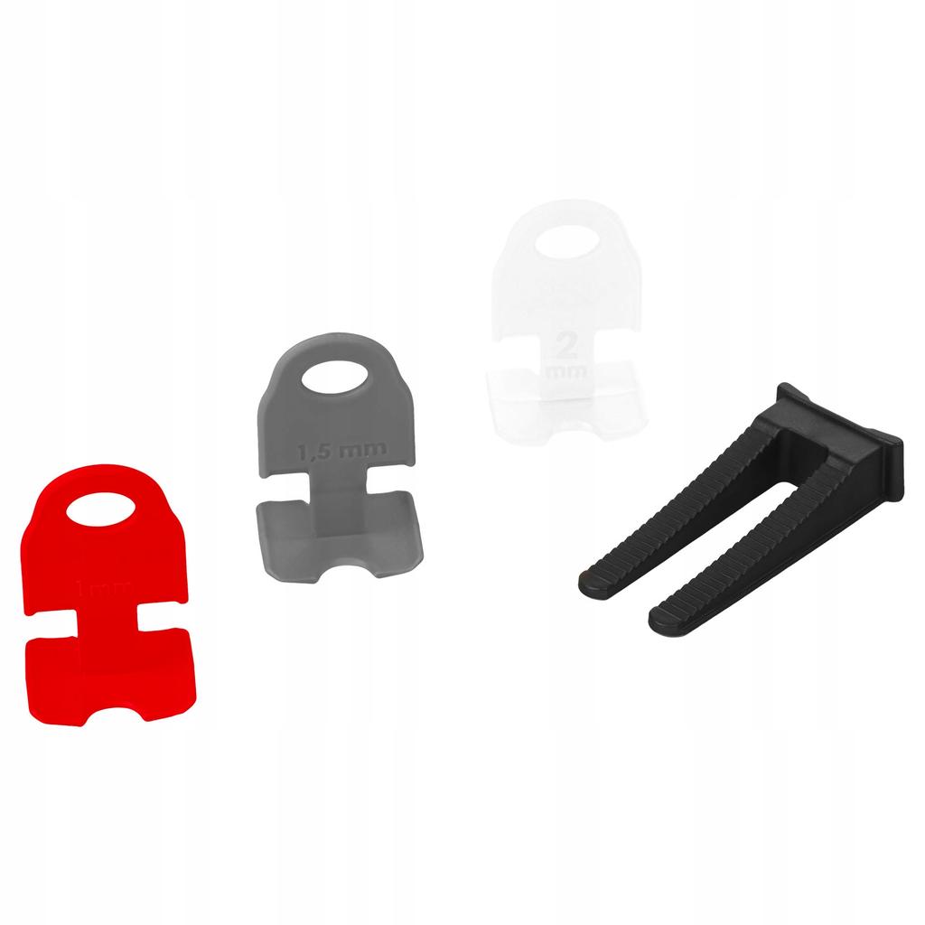 Wedges and clips leveling system no. 1 MIX (pack of 50/50 pcs.) 1.5 mm Vorstahl