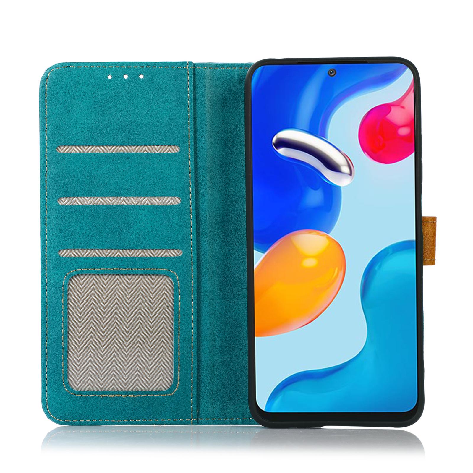 

For Honor 200 5G Case Calf Texture Folio Leather Phone Cover Light Green