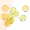 5/10pcs Artificial Plastic Lemon Fake Plants Kid Toys Fridge Sticker Diy Needlework Household Products New Year Festival Decor