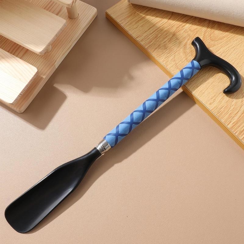 Nastavitelná délka napínáku bot pro seniory Ergonomická dlouhá rukojeť Nerezová ocel Lehký napínák bot Nástroj pro snadné použití