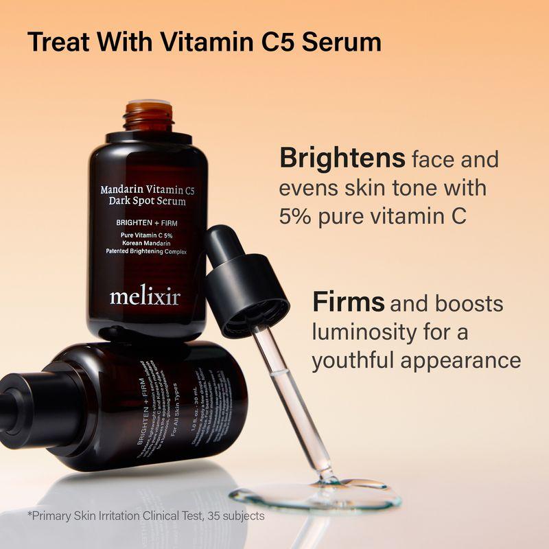 melixir Mandarin Vitamin C5 Dark Spot Serum 30ml