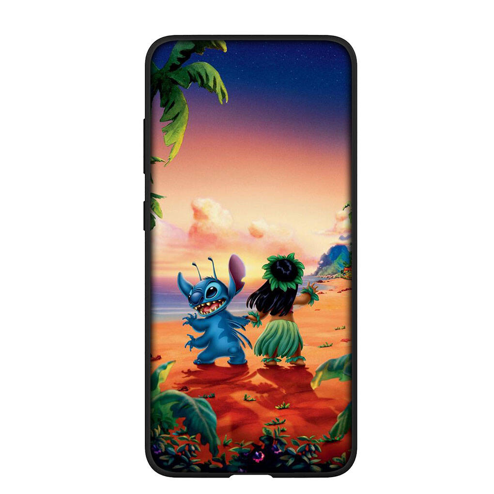 Phone Case for iPhone 17 16 15 Plus X XR Huawei P30 P20 Lite Redmi Note 14 12 11 13 Pro Max OPPO A60 A80 A40 A18 A38 Cartoon Lilo Luxury Stitch Cover