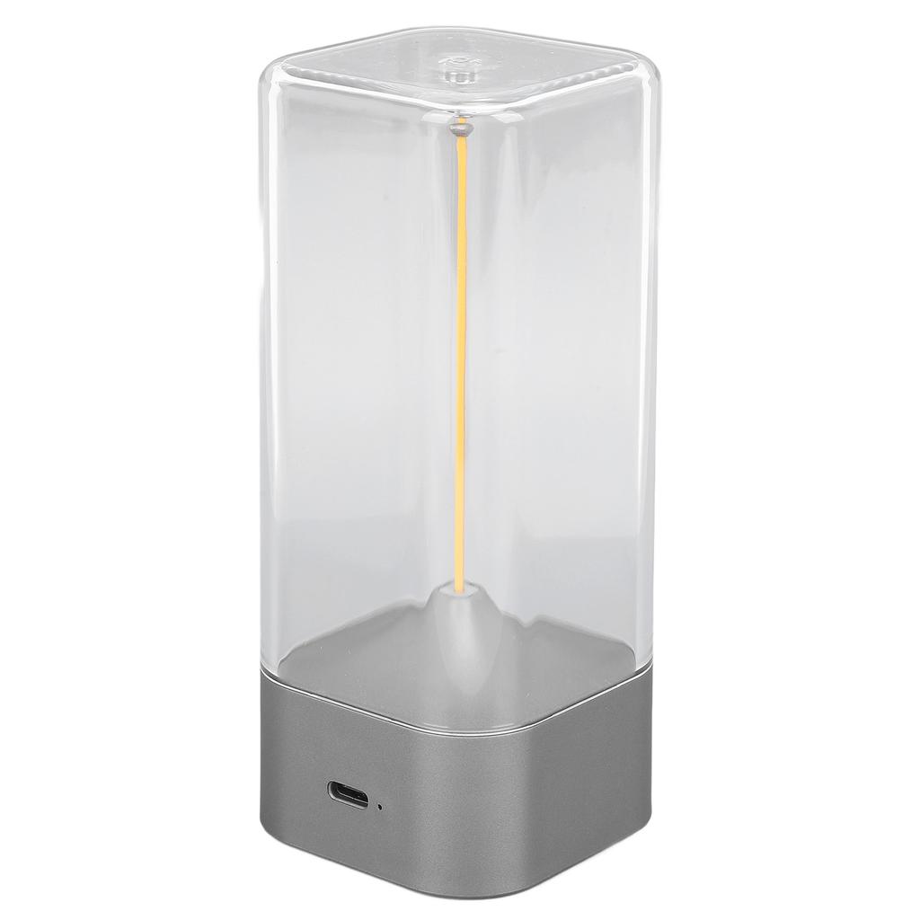 Magnetic Filament Table Lamp LED USB Rechargeable Touch Control Cordless Modern Magnetic Wick Desk