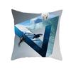 Home Decoration Geometric Space Printed Pillow Cover Colorful and Bright Sofa Cushion Cover