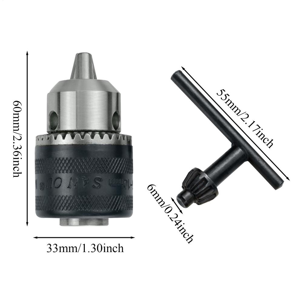 Electric Drill Chuck Electric Drill Adapter Conversion Head Three-Claw Design Woodworking Tool Accessories for 100-Type Angle