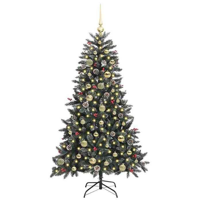 Maison Exclusive - Sapin de Noël artificiel Vert 150 cm PVC, plastique et acier