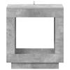Side Table Concrete Grey 60 x 40 x 65 cm Engineered Wood