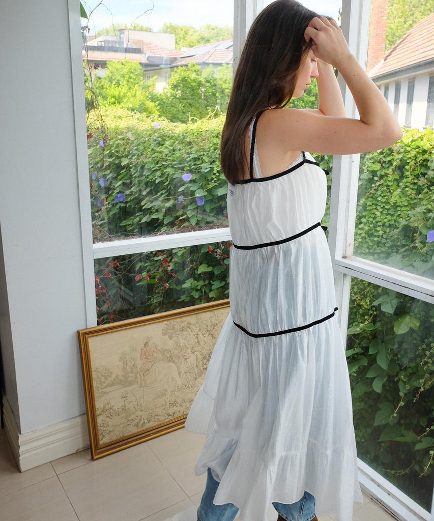 HACKESCH Celina Dress_White