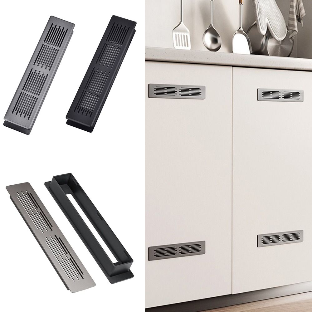 Hliníková slitina/plast Skříňka Vzduchový ventil Dekor Větrací mřížka Šatní skříň Botník Příslušenství