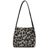 Autumn and Winter Fluffy Leopard Print Bag Women's 2025 New Fashion Versatile Shoulder Bag Premium Plush Bucket Bag