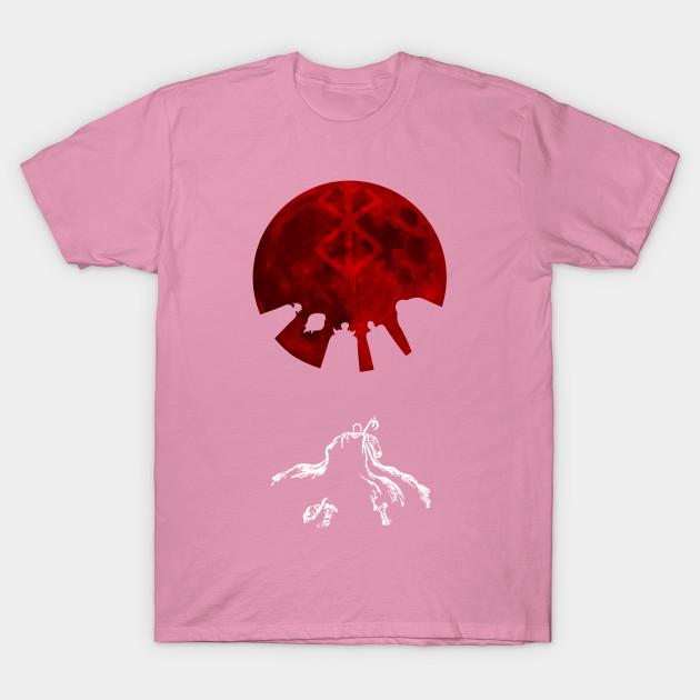 

Футболка женская Eclipse From Berserk Harajuku Print Kawaii футболка летняя женская футболка с коротким рукавом топ футболка S розовый