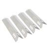 4 Pcs Adjustable Grill Heat Plates Shield Stainless Steel Oven Burner Covers BBQ Gas Grill Deflector Plates Heat Tent