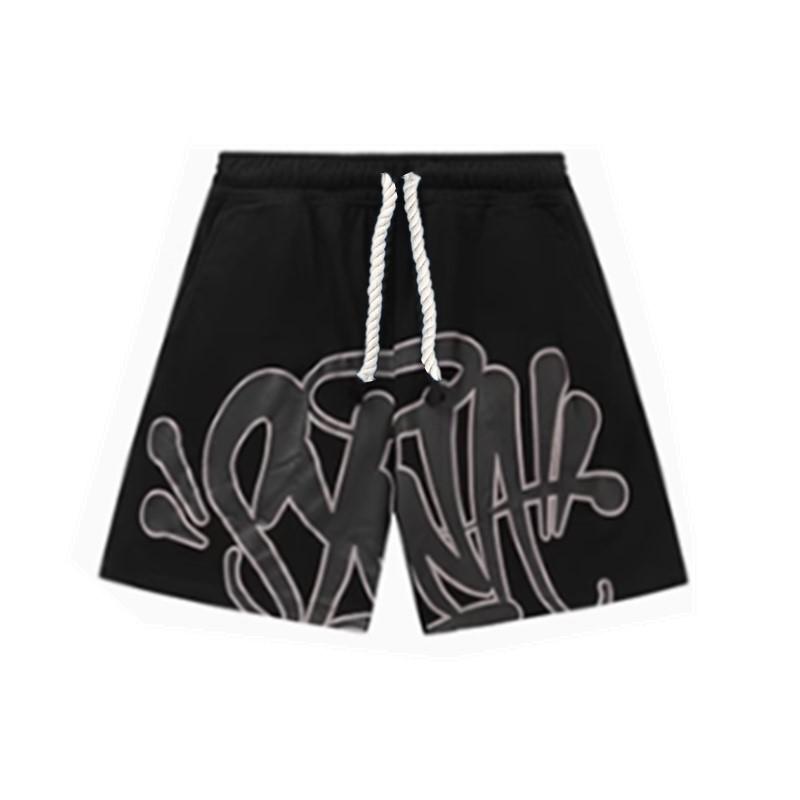 SynaWord Felpa con Cappuccio Larga Americana Pantaloni della Tuta Syna Marca Trendy per Uomo e Donna Hip Hop Street Coppia Tuta Casual