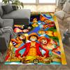 One Piece Adventure Area Rug Suitable for Playrooms Dining Room Outdoor Dormitory Antislip Carpet Anime Office Decor