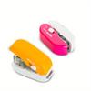 1PC 3-in-1 Creative Stapler Mini Portable Press Labor Saving Multi-function Needle-free Stapler Hole Punch Letter Opener