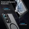 Custodia S25 S24 Ultra Plus Armor Opaca Magnetica Per Samsung Galaxy S25 S24 S23 S 25 Ultra Plus Custodie Copertura Opaca Ricarica Wireless