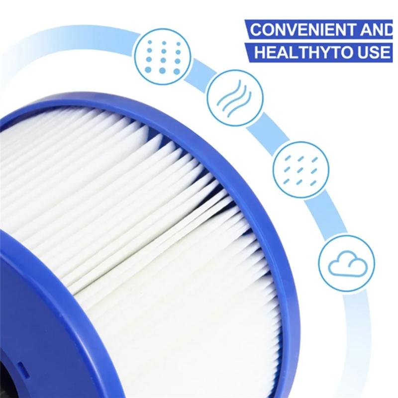 Universeller Wellenfilter für Spa für Aquaparx, Ospazia G Spa, Bcool Mspa, Nordic Spa Optimiertes Filtrationssystem