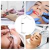 45W Beauty Lamp with Phone Clip 3200K‑5600K     350 degrees  Rotation Half Moon Eyelash LED Floor Light for Skincare