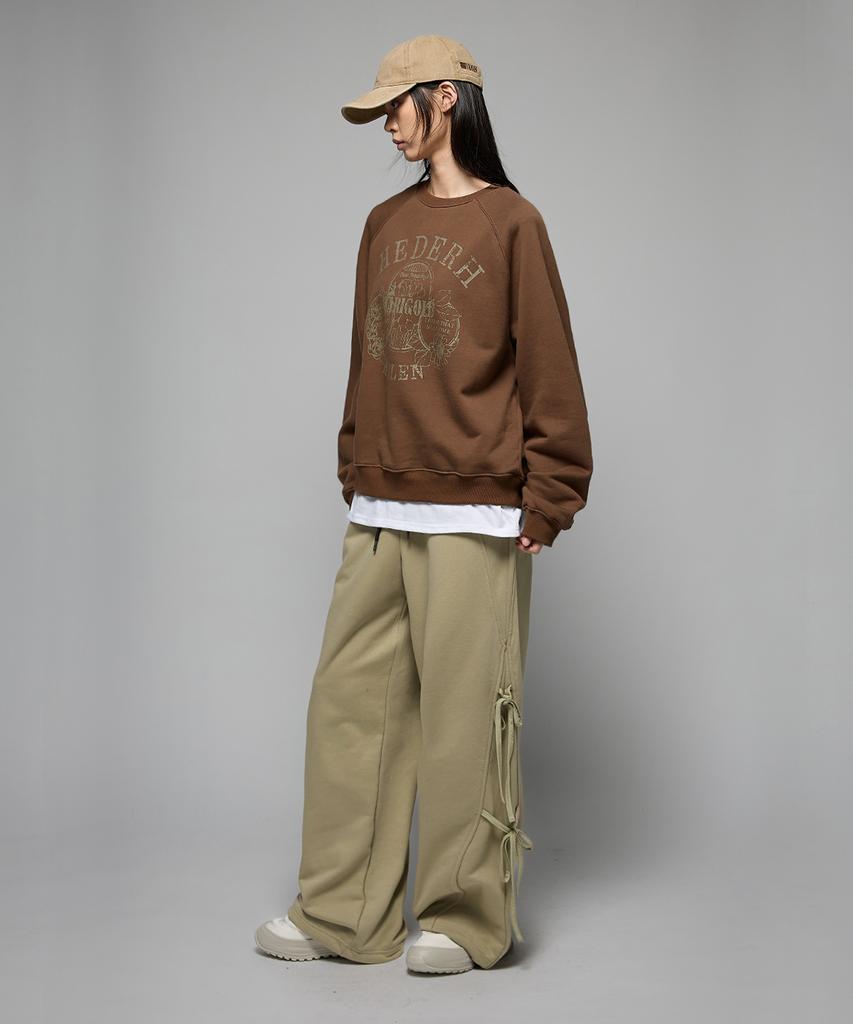 HEDER HELEN Knot Wide Sweat Pt Beige