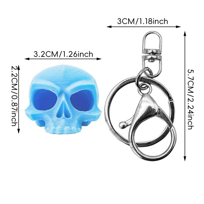 

1Pcs Halloween Limited Skull Pendant Gothic Ornament Safety Material Decorative Pendant Young People s Trend Single Item