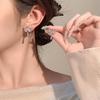 Chic Zircon Butterfly Stud Earrings - 2024 Trendy Luxury Accessory for Women